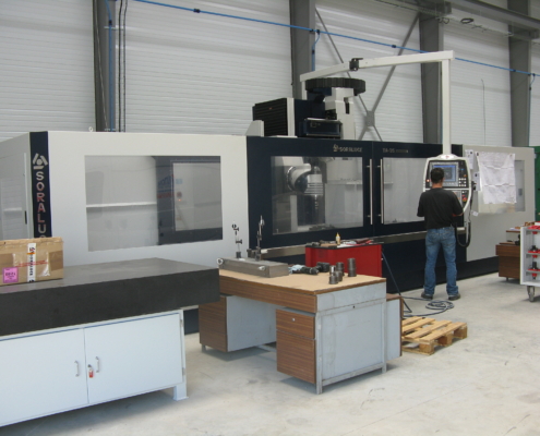 Fraiseuse 5 axes SORALUCE TA-35 (Course X3500 Y1200 Z1250)